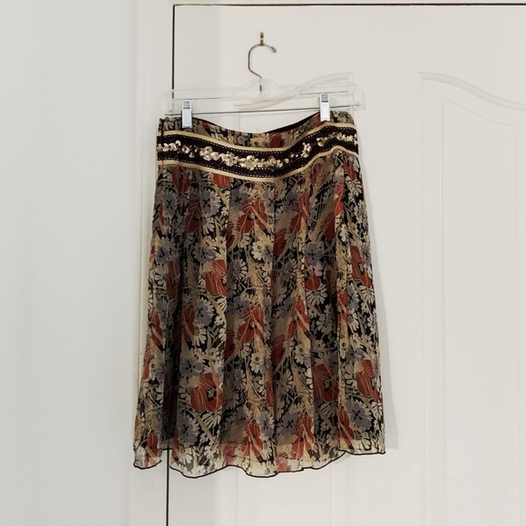 Free People Dresses & Skirts - Free People Short Floral Skirt